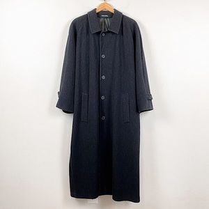 Authentic Giorgio Armani Classic 90s Formal Wool Overcoat